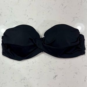 Victoria’s Secret Black Bandeau Swimsuit Top